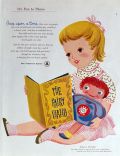 1956 Bell Telephone "Dolly Phone" Ad ~ It's Fun to Phone