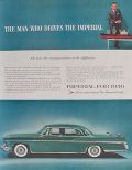 1956 Chrysler Imperial Ad ~ Imgagination to Be Different
