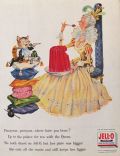 1956 Jello Nursery Rhyme Ad ~ Pussycat, Pussycat