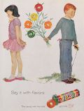 1956 Lifesavers Candy Ad ~ Say it With Flavors