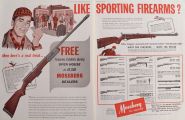 1956 Vintage Mossberg Rifle Shotgun Ad ~ 2 Pages