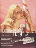 1946 Hughes Lucite Hair Brush Ad