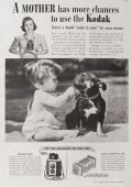 1941 Kodak Camera & Film Ad ~ Pug Mix Dog?