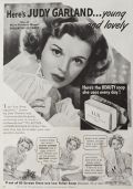 1943 Lux Soap Ad ~ Judy Garland