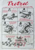 1946 Pretzel the Dachshund Comic Page ~ Margret Rey ~ Christmas Lights
