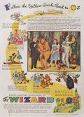 1939 Vintage Wizard of Oz MGM Movie Ad