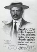 1908 Arrow Collar Ad ~ Lusitania