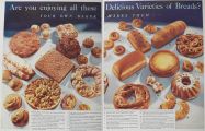 1930 Fleischmann's Yeast Ad ~ 24 Varieties of Bread