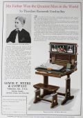 1927 Chautauqua Child's Art Desk Ad ~ Teddy Roosevelt