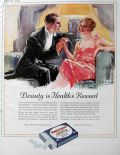 1927 Feen-A-Mint Laxative Ad ~ Health's Reward