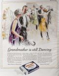 1927 Feen-A-Mint Laxative Ad ~ Grandma is Still Dancing