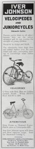 1930 Iver Johnson Velocipede & Juniorcycle Ad