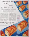 1932 Pillsbury's Best Flour Ad ~ Nut Bread Recipe