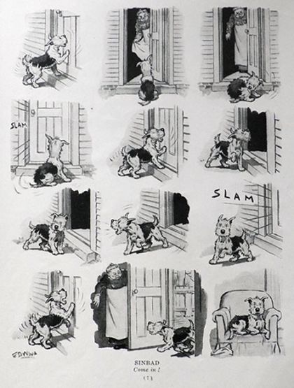 1930 Edwina "Sinbad" Comic Page ~ Come In!