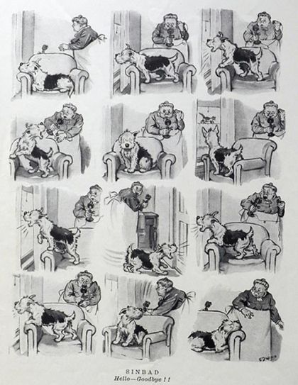 1931 Edwina "Sinbad" Comic Page ~ Hello&mdash;Goodbye!!