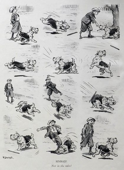 1931 Edwina "Sinbad" Comic Page ~ Not In The Rules