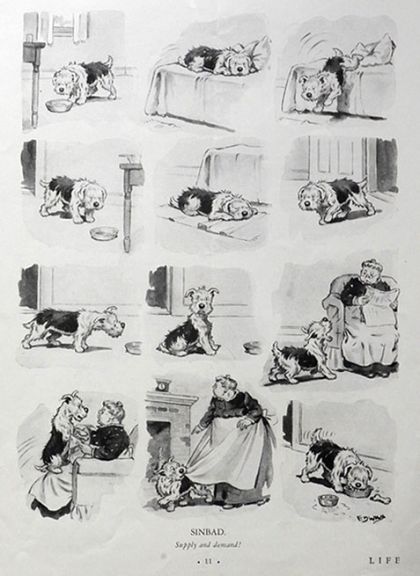 1931 Edwina "Sinbad" Comic Page ~ Supply And Demand