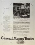 1923 General Motors Truck Ad ~ Truck Carries Luggage