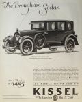 1923 Kissel Car Ad ~ Brougham Sedan