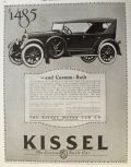 1923 Kissel Phaeton Car Ad ~ Custom Built