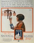 1926 Mazda Lamps Ad ~ Andrew Loomis Art