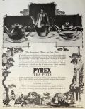 1923 Vintage Pyrex Tea Pot Ad ~ Smartest Thing in Tea Pots