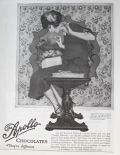 1923 Apollo Chocolates Ad ~ "Totally Different"