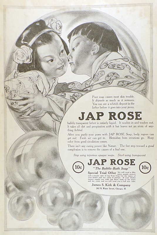 1910 Jap Rose Soap Ad ~ Japanese Children