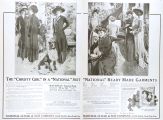 1909 National Cloak Women's Fashion Ad ~ Christy Girls