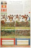 1914 The Steeplechase Horse Race Cut-Outs for Children