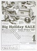 1925 Spear & Co. Pedal Car Ad ~ Happiest Boy in Town