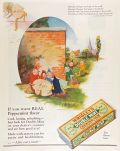 1927 Wrigley's Gum Ad ~ Mother Goose ~ Humpty Dumpty