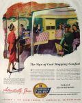 1947 Chrysler Airtemp Packaged Air Conditioner Ad ~ Shopping Comfort
