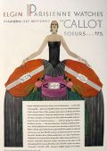 1929 Elgin Callot Soeurs Watch Ad