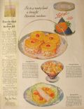 1925 Libby's Pineapple Ad with Recipes