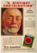 1931 Lucky Strike Cigarettes Ad ~ August Heckscher