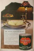 1918 Del Monte Bartlett Pears Ad ~ Great Art
