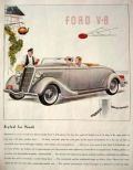 1935 Ford Roadster Ad ~ Styled for Youth