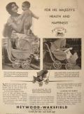 1931 Heywood Wakefield Vintage Wicker Carriage Ad