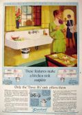 1928 Standard Plumbing Ad ~ Clarence Cole ~ The Glenmere