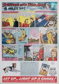 1939 Camel Cigarettes Ad ~ Parachute Jumper Marie McMillin