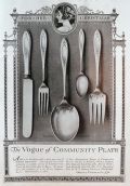 1919 Oneida Community Plate Ad ~ Adam Design