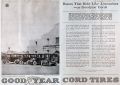 1919 Goodyear Cord Tires Ad ~ Tourist Bus at the Alamo Photo