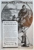 1919 Hercules Powder Dynamite Ad