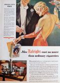 1934 Raleigh CIgarettes Ad ~ Unusual Gifts