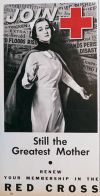 1938 Red Cross Ad ~ The Greatest Mother