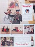1946 Canadian Club Whiskey Ad ~ Bullfighter Juan Belmonte