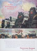 1946 Pennsylvania Railroad Ad ~ One Hundred Years
