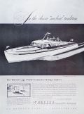 1946 Wheeler Fly Bridge Cruiser Ad ~ "Sea-Boat" Tradition