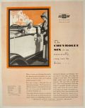 1930 Chevy Six Ad ~ Unusually Easy to Drive